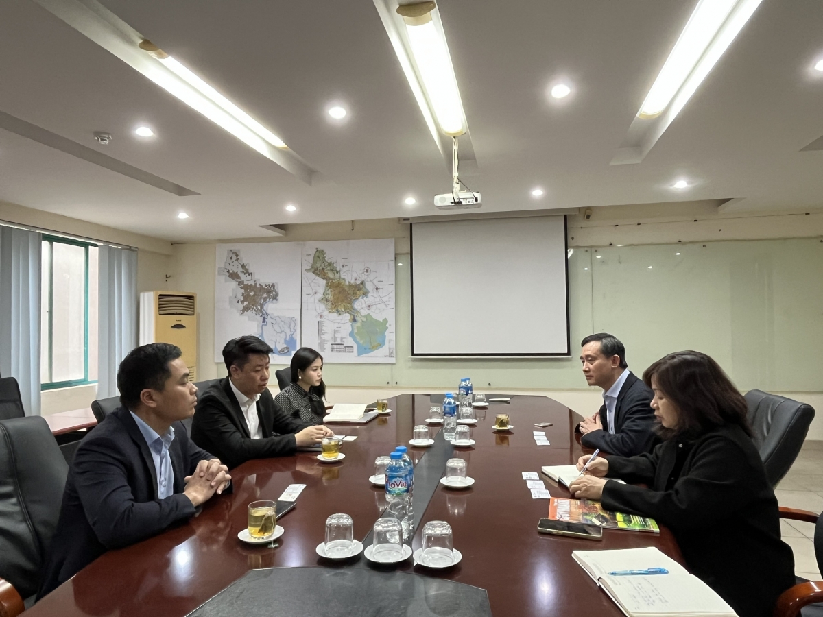 Lãnh đạo VIUP tiếp lãnh đạo Tập đoàn POWERCHINA (Trung Quốc)