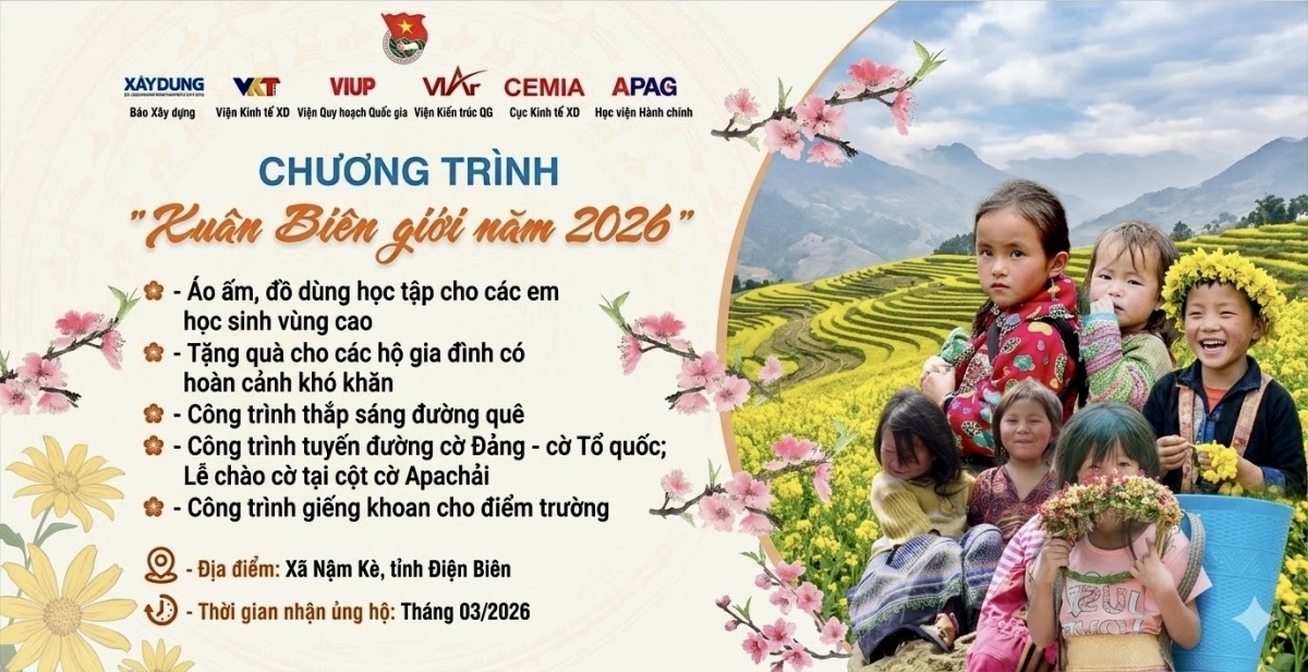 Đoàn Thanh niên VIUP với chương trình “Xuân Biên giới năm 2026”