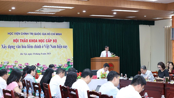 Cán bộ, đảng viên cần nêu gương xây dựng văn hóa liêm chính và trách nhiệm thực hành liêm chính