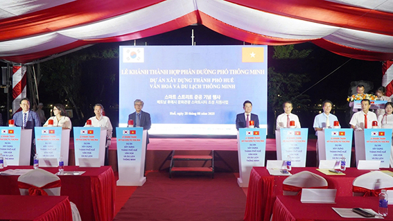 Khánh thành hợp phần Đường phố thông minh