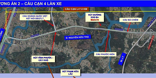 Thi tuyển phương án kiến trúc cầu vượt tuyến chính thuộc Dự án thành phần 2: Nâng cấp đường trục Bắc – Nam