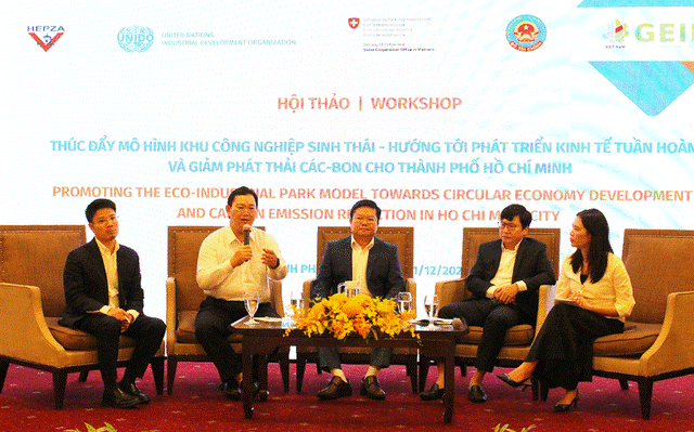 TPHCM thúc đẩy mô hình KCN sinh thái, hướng tới phát triển kinh tế tuần hoàn