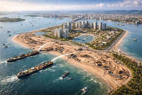 Hải Phòng lấn biển mở rộng hơn 5.600ha để trở thành siêu đô thị