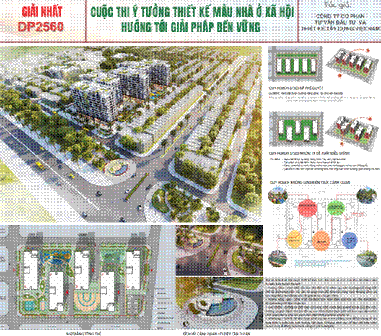 Công bố kết quả cuộc thi ý tưởng thiết kế mẫu nhà ở xã hội hướng tới giải pháp bền vững