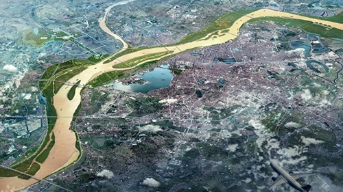 Hà Nội điều chỉnh Quy hoạch phân khu đô thị sông Hồng