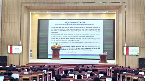 Tập huấn chuyên sâu Luật Quy hoạch đô thị và nông thôn cho cán bộ cơ sở