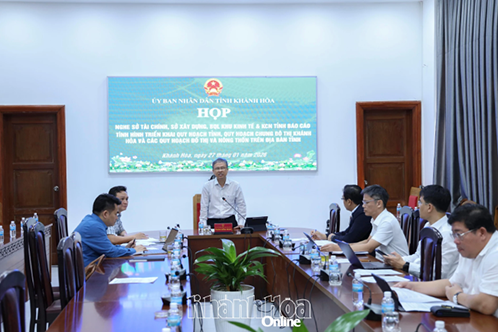 Đẩy nhanh tiến độ lập các quy hoạch