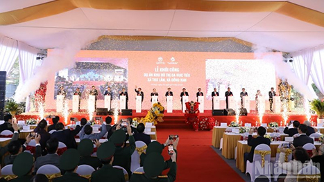 Khởi công dự án khu đô thị đa mục tiêu tại xã Thư Lâm, xã Đông Anh