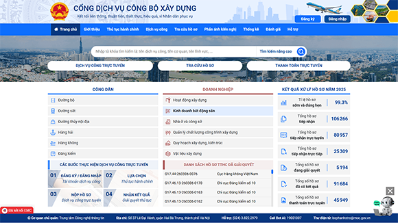 Ban hành Khung kiến trúc số Bộ Xây dựng phiên bản 4.0