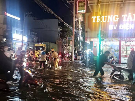 TPHCM đề ra mục tiêu xóa 159 điểm ngập nước