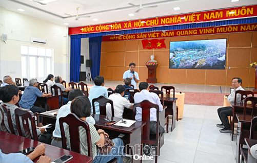 Phường Nam Nha Trang lấy ý kiến về đồ án thiết kế đô thị sông Tắc, sông Quán Trường